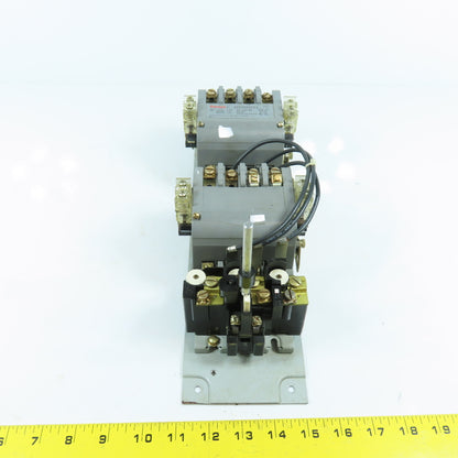 Furnas 22DP32AFE3 Size 1 Reversing Starter Contactor 27A 120V Coil W/ Overload