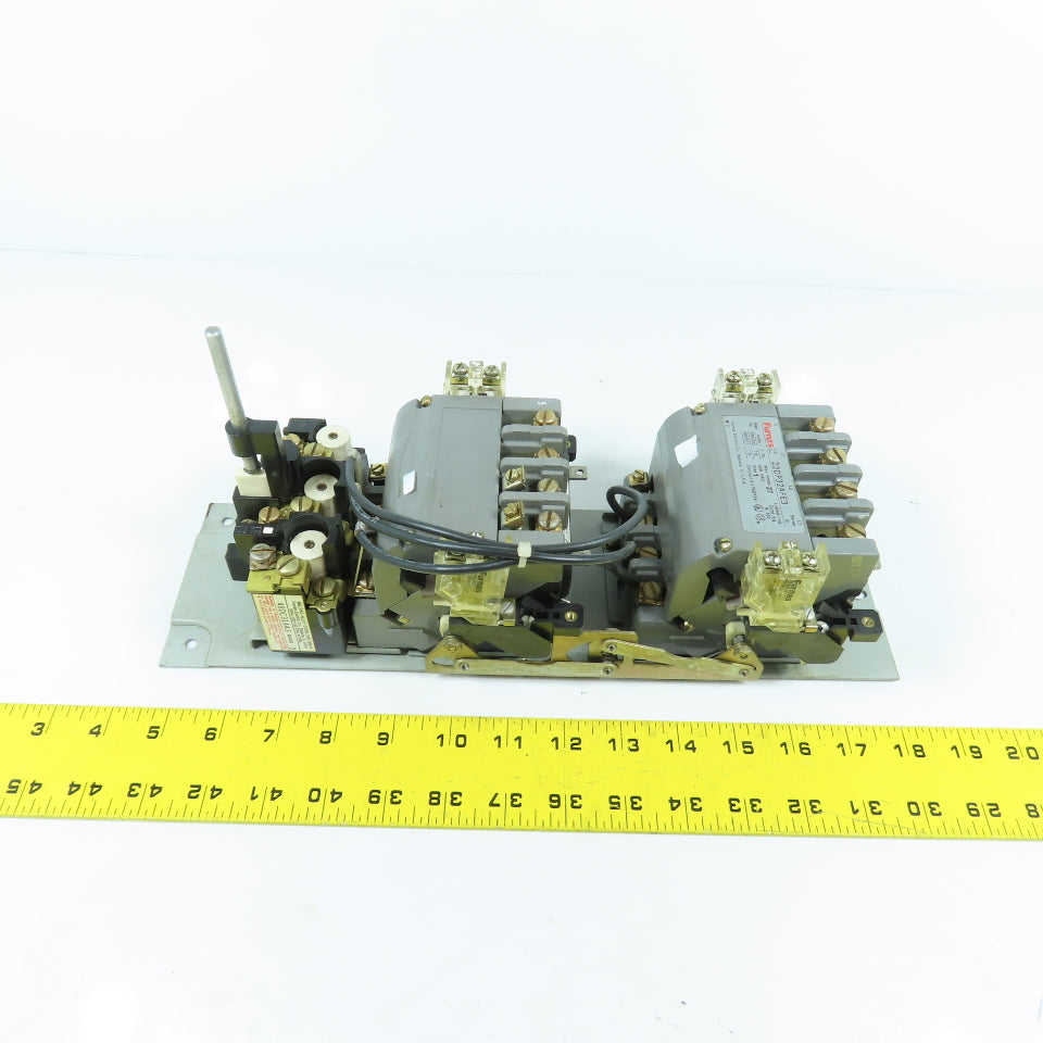 Furnas 22DP32AFE3 Size 1 Reversing Starter Contactor 27A 120V Coil W/ Overload