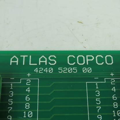 Atlas Copco 4240 5205 00 Assembly System I/O Card Circuit board