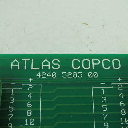 Atlas Copco 4240 5205 00 Assembly System I/O Card Circuit board