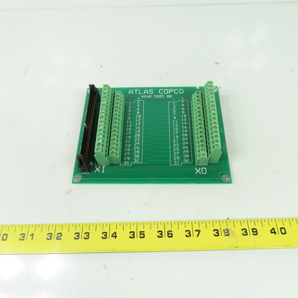 Atlas Copco 4240 5205 00 Assembly System I/O Card Circuit board