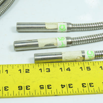 Watlow 250W 240V Cartridge Heater 1/2" OD x 3" & 3.5" L Lot Of 6