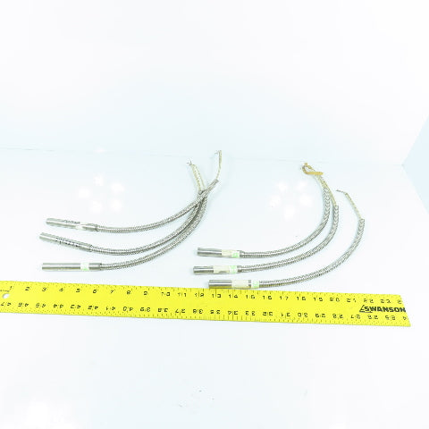 Watlow 250W 240V Cartridge Heater 1/2" OD x 3" & 3.5" L Lot Of 6