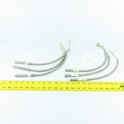 Watlow 250W 240V Cartridge Heater 1/2" OD x 3" & 3.5" L Lot Of 6