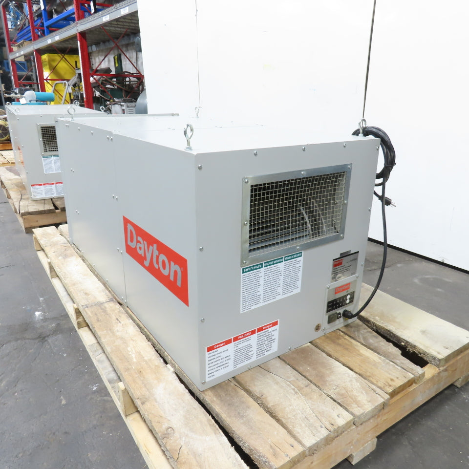 Dayton 2HNR8A 3/4HP 2-Stage Air Cleaner Filtration System 115V 1Ph
