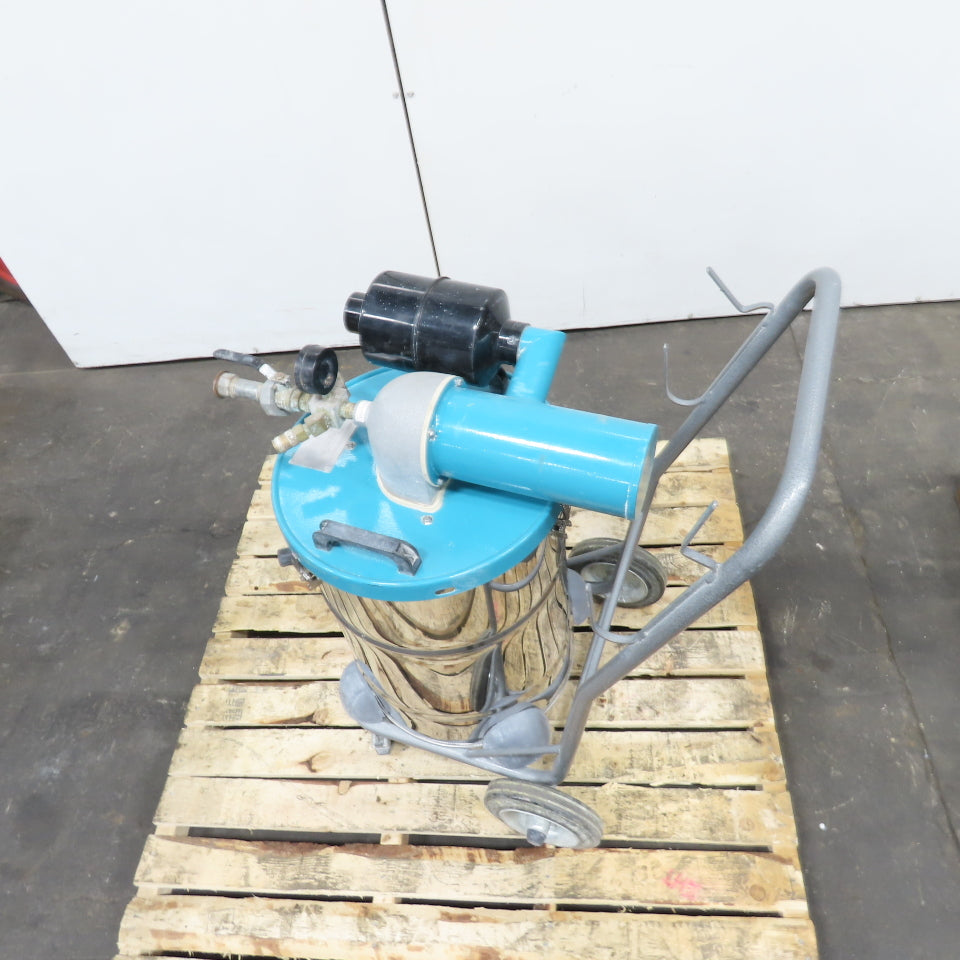 Tiger-Vac AVSD-4OL Explosion Proof Pneumatic Air Wet/Dry Vacuum 45-90CFM