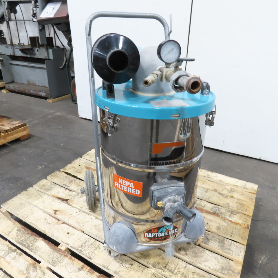 Tiger-Vac AVSD-4OL Explosion Proof Pneumatic Air Wet/Dry Vacuum 45-90CFM