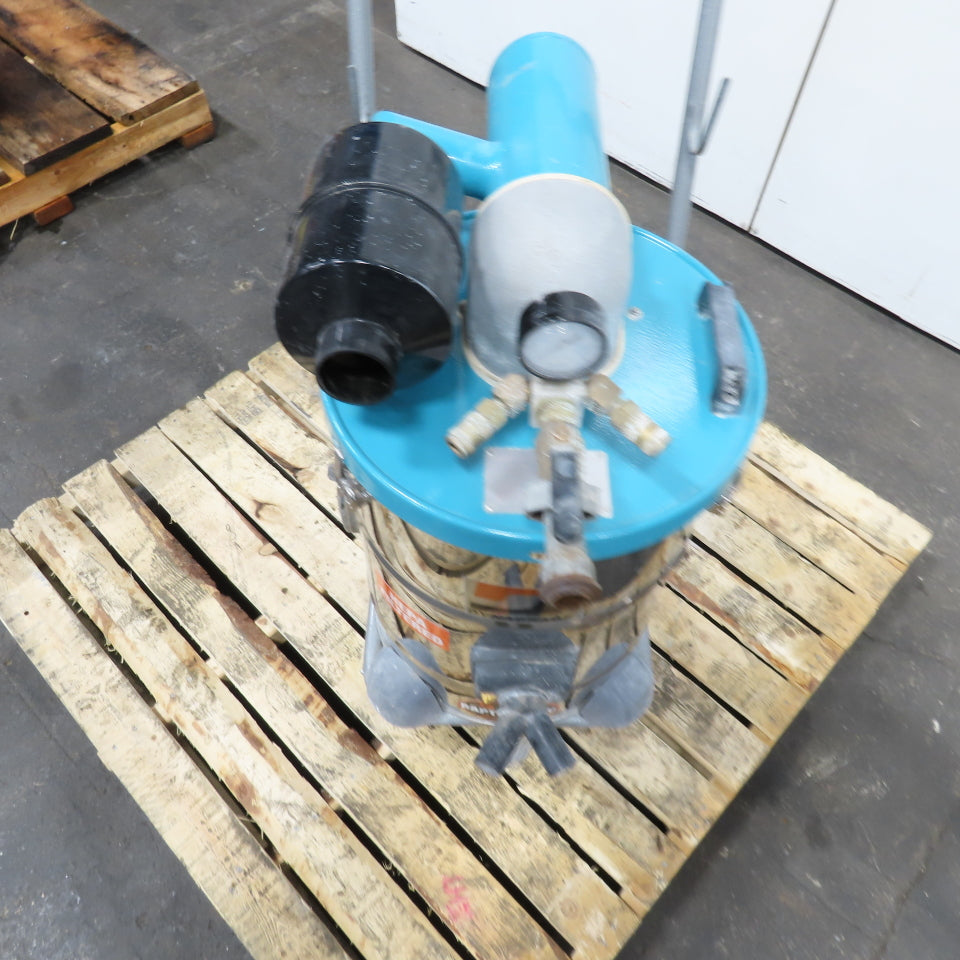 Tiger-Vac AVSD-4OL Explosion Proof Pneumatic Air Wet/Dry Vacuum 45-90CFM