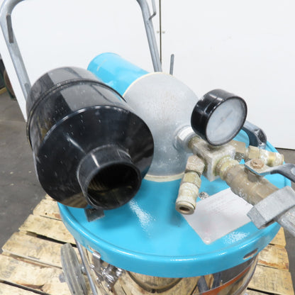 Tiger-Vac AVSD-4OL Explosion Proof Pneumatic Air Wet/Dry Vacuum 45-90CFM