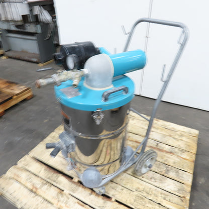 Tiger-Vac AVSD-4OL Explosion Proof Pneumatic Air Wet/Dry Vacuum 45-90CFM