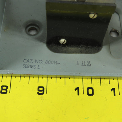 Allen Bradley 800H-JK2A Ser L 3-Position Selector Switch 600VAC Max W/ Enclosure
