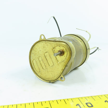 Synchron GA12LC-72-5 Electric Motor 24RPM 110V 1/8" Shaft