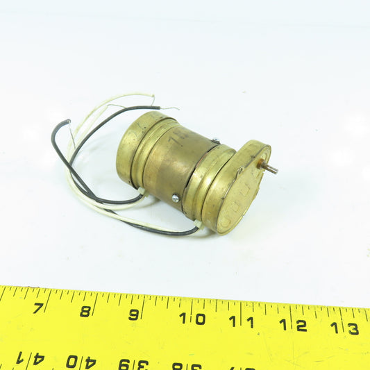 Synchron GA12LC-72-5 Electric Motor 24RPM 110V 1/8" Shaft