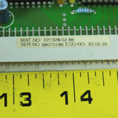 Siemens 403-2B 221328/02.88 Control Board