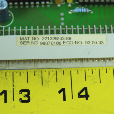Siemens 403-2B 221328/02.88 Control Board