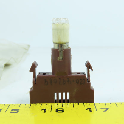 GE Cema P9PDNFJLB Illuminated Push Button Switch Module 380VAC Max