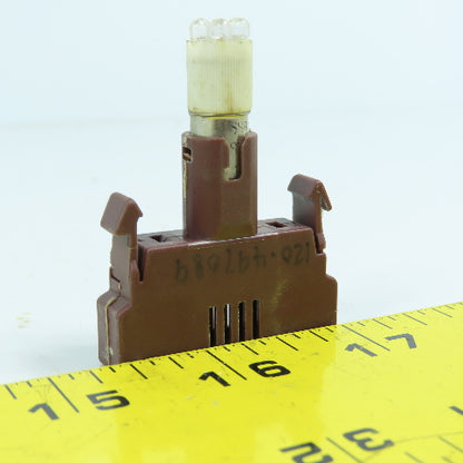 GE Cema P9PDNFJLB Illuminated Push Button Switch Module 380VAC Max