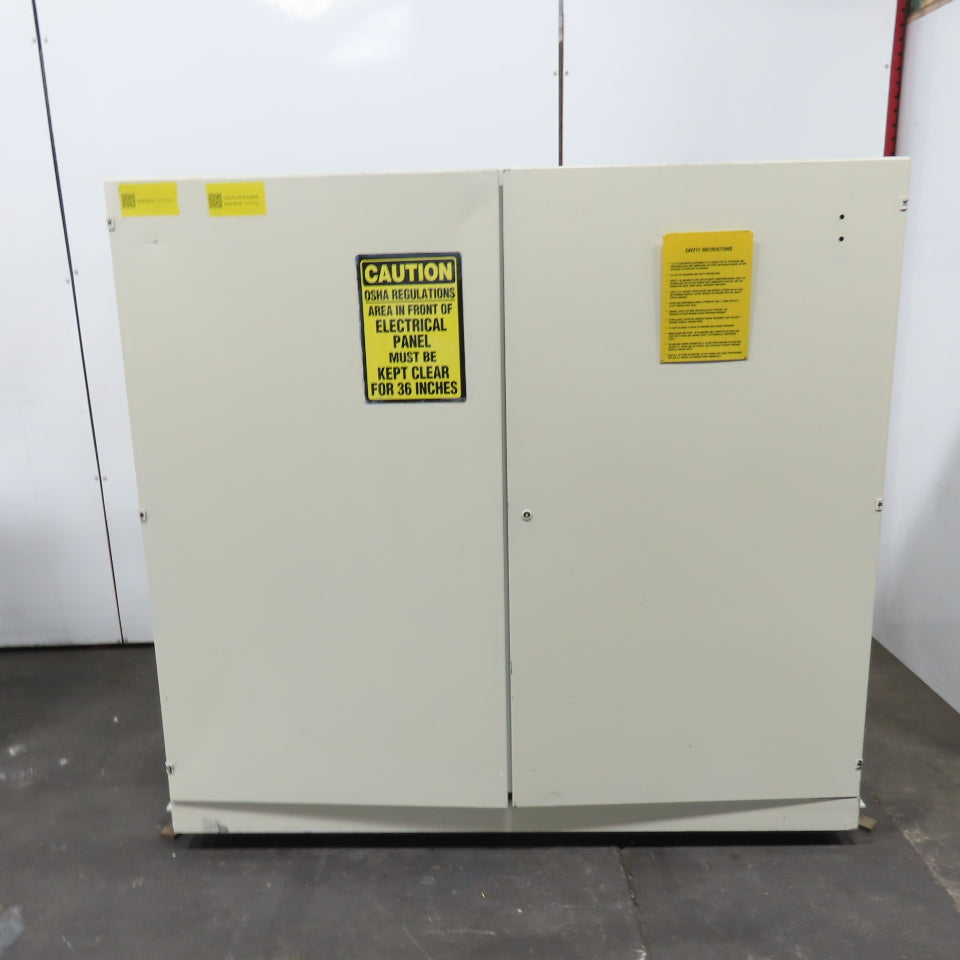 74"x 64"x 16" Free Standing Electrical Enclosure W/ Backplate