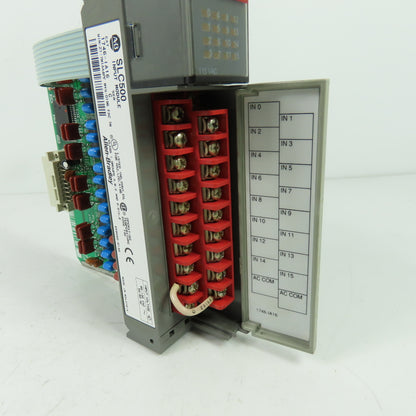 Allen Bradley 1746-IA16 Ser C SLC 500 Input module (Clean)
