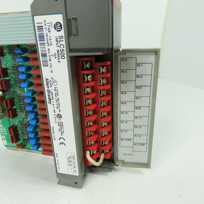 Allen Bradley 1746-IA16 Ser C SLC 500 Input module (Clean)