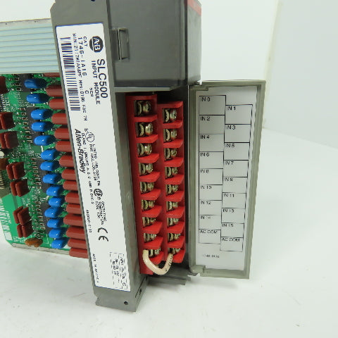 Allen Bradley 1746-IA16 Ser C SLC 500 Input module (Clean)