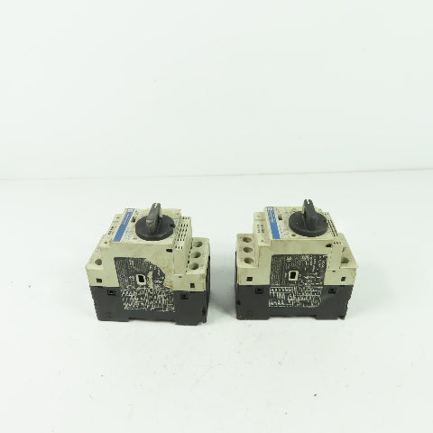 Telemecanique GV2-P07 3-Pole Manual Motor Starter Breaker 1.6-2.5A 600V Lot Of 2