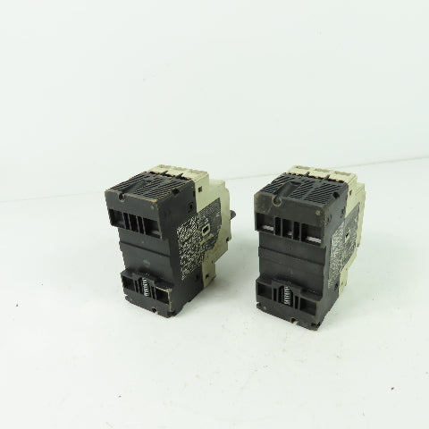 Telemecanique GV2-P07 3-Pole Manual Motor Starter Breaker 1.6-2.5A 600V Lot Of 2