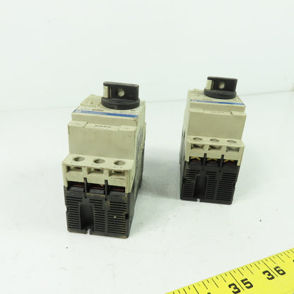 Telemecanique GV2-P07 3-Pole Manual Motor Starter Breaker 1.6-2.5A 600V Lot Of 2