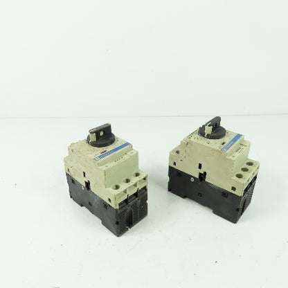 Telemecanique GV2-P07 3-Pole Manual Motor Starter Breaker 1.6-2.5A 600V Lot Of 2