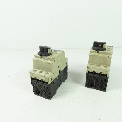 Telemecanique GV2-P07 3-Pole Manual Motor Starter Breaker 1.6-2.5A 600V Lot Of 2