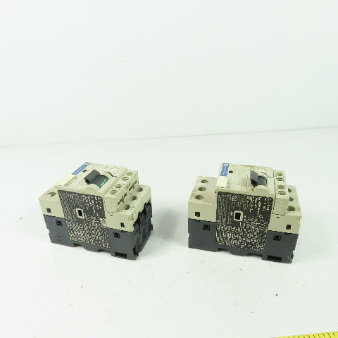 Telemecanique GV2-RT08 3-Pole Manual Motor Starter Breaker 2.5-4A 690V Lot Of 2