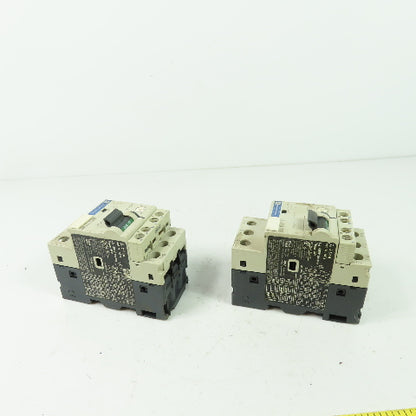 Telemecanique GV2-RT08 3-Pole Manual Motor Starter Breaker 2.5-4A 690V Lot Of 2