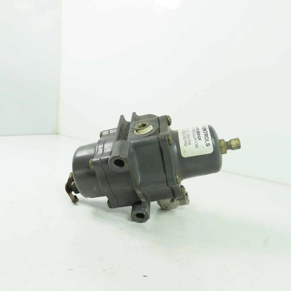 Fisher Controls 67CF-207/GF Pneumatic Pressure Regulator Max250PSI Range 0-60PSI