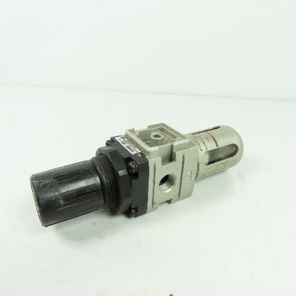 SMC NAW2001-N02G-C Pneumatic Filter Regulator 0.05-0.85mpa 1/4" NPT