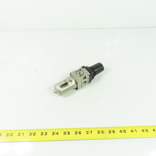 SMC NAW2001-N02G-C Pneumatic Filter Regulator 0.05-0.85mpa 1/4" NPT