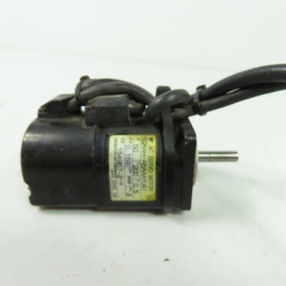 Yaskawa SGMAH-A5AAAYU41 0.159Nm Servo Motor 200V 0.6A 50W 3000RPM