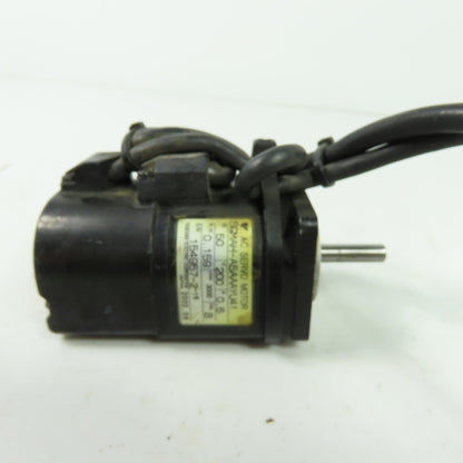 Yaskawa SGMAH-A5AAAYU41 0.159Nm Servo Motor 200V 0.6A 50W 3000RPM