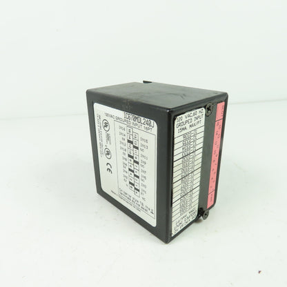 GE Fanuc IC670MDL240J 12VAC Grounded Input Module 16PT 15MA