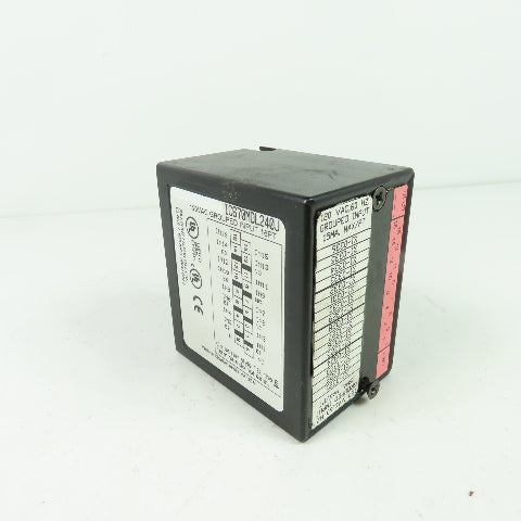 GE Fanuc IC670MDL240J 12VAC Grounded Input Module 16PT 15MA