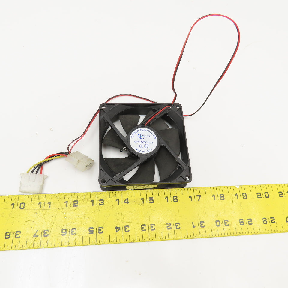 TQAP Electronics 9025 The QAP 12VDC 0.18A Cabinet Cooling Fan 90mm