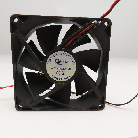 TQAP Electronics 9025 The QAP 12VDC 0.18A Cabinet Cooling Fan 90mm