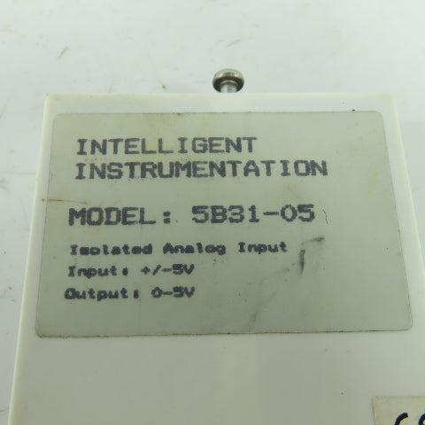 Intelligent Instramentation 5B31-05 Isolated Analog Input Module 0-5V