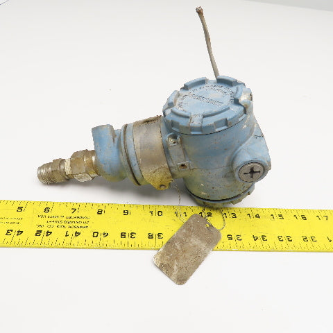 Rosemount 3051TG2A2B21AB4E5A0215 1/2" NPT Pressure Transmitter 10.5-55VDC