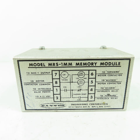 Banner MRS-1MM Memory Module 120VAC 12VDC