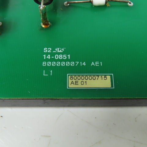 SDS 8000000714 Interface Circuit Board 14-0851