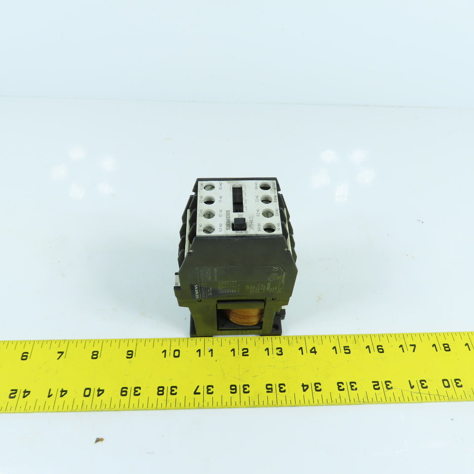 Siemens 3TH4262-0B Contactor Relay 24V Coil 6S+2O/6NO+2NC