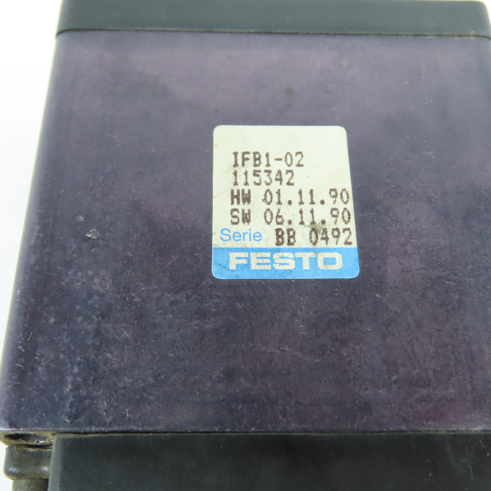Festo IFB1-02 115342 Valve Terminal Interbus Control Module