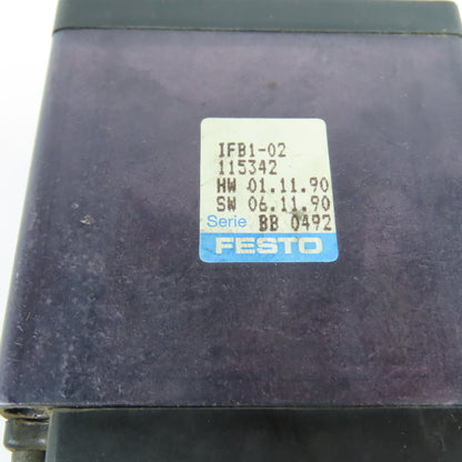 Festo IFB1-02 115342 Valve Terminal Interbus Control Module