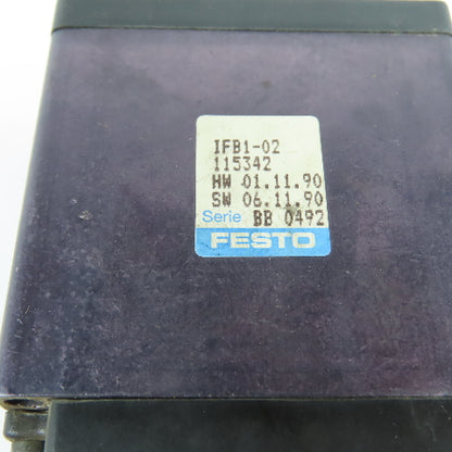 Festo IFB1-02 115342 Valve Terminal Interbus Control Module