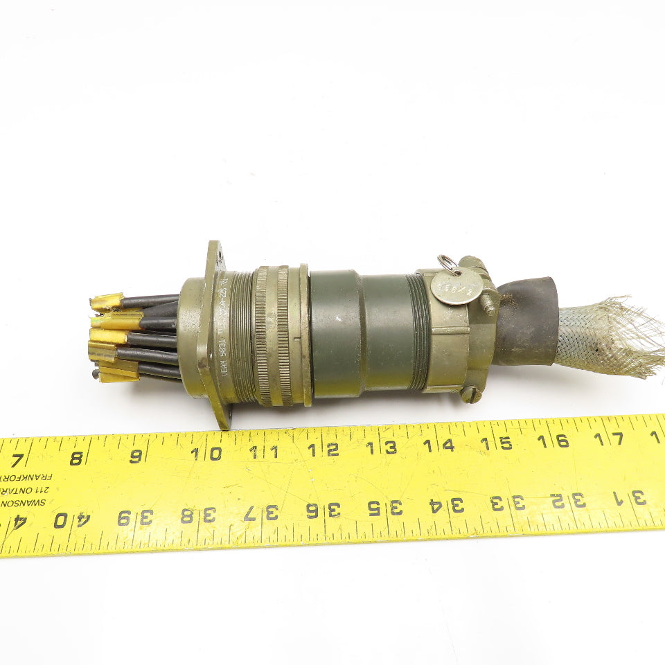Veam 9821 TLC6Z36A-22P 22 Position Male Female Panel Mount Circular Connector